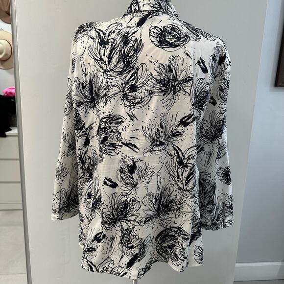 Lafayette 148 New York Stanton Slim Ankle Pant & Blouse in Delft 16-18 - Picture 10 of 16